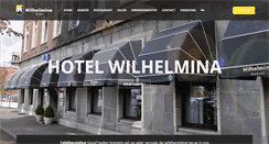 Desktop Screenshot of hotel-wilhelmina.nl